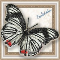 Набор для вышивки бисером бабочки "Hypolimnas Usambara"